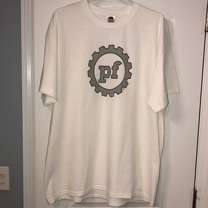 Planet Fitness PF White T-Shirt Size 2XL Brand New